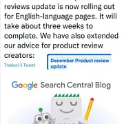google december update 2021 product review