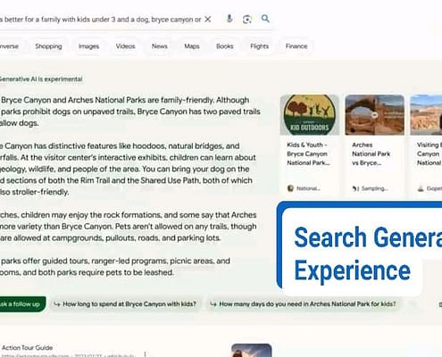 Search generative experience